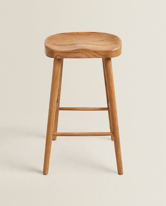 Ash Bar Stool