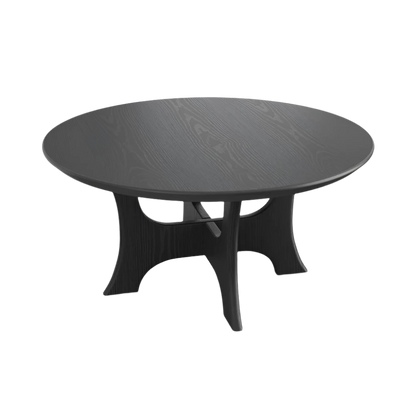 O&Co Damian Round Wood Coffee Table