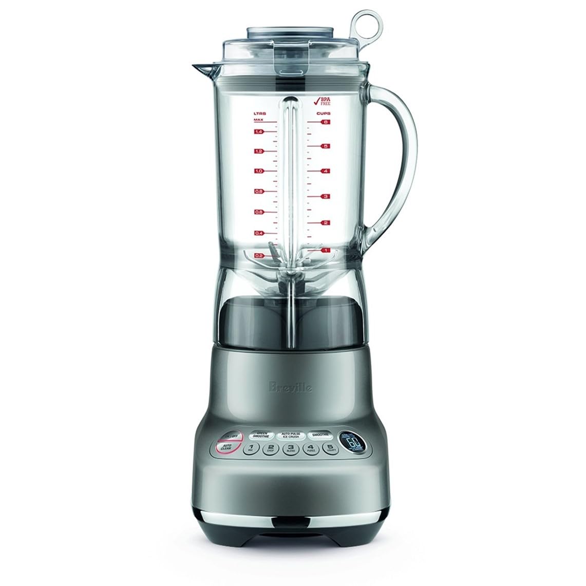 Breville BBL620SIL Fresh and Furious Blender, Silver