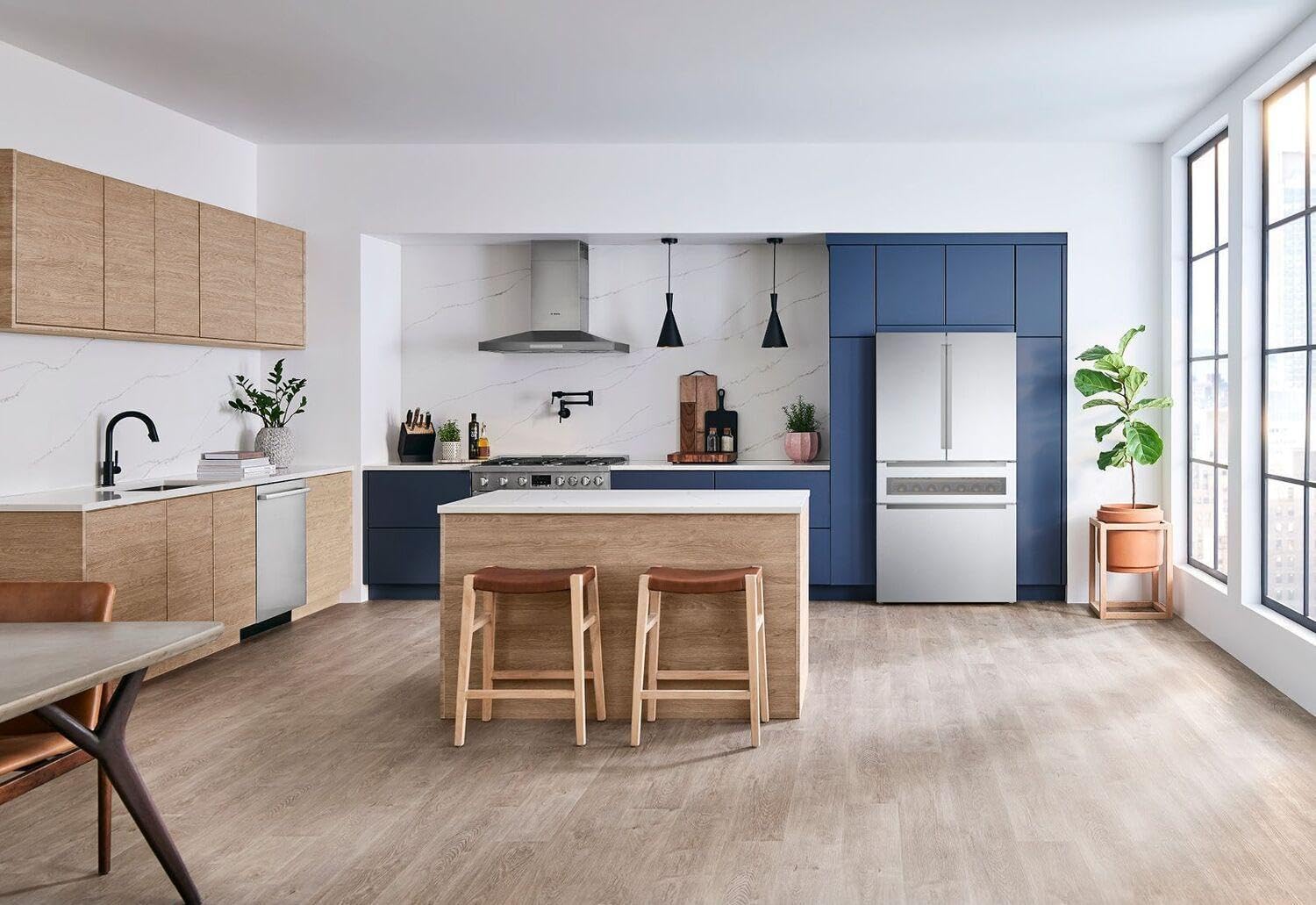 Bosch 36 inch Smart Counter-Depth 4-Door Refrigerator