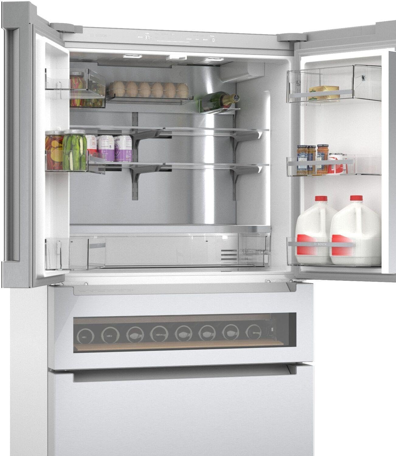 Bosch 36 inch Smart Counter-Depth 4-Door Refrigerator