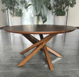 Interiors Round Wood Coffee Table