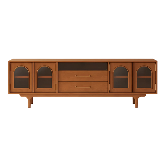 Interiors Wood TV Stand