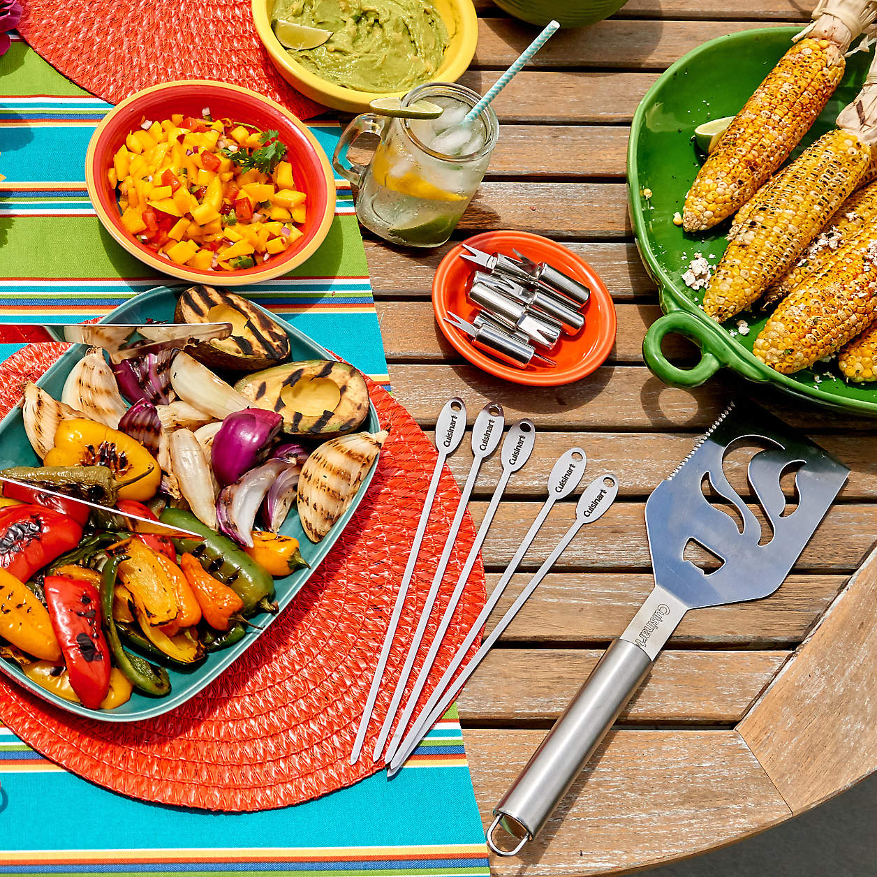 Cuisinart® 20-Piece Stainless Steel Grill Set