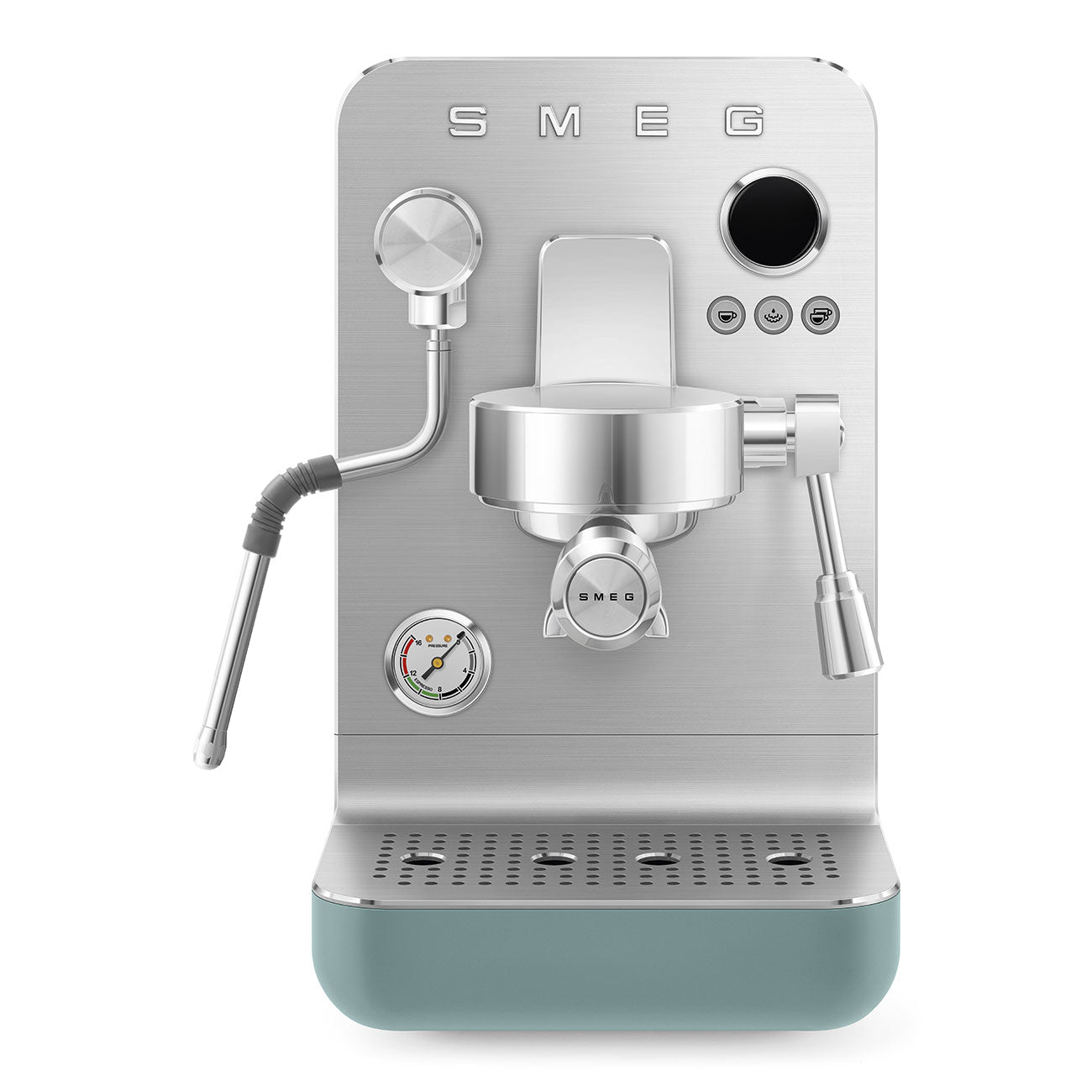 SMEG Minipro espresso coffee machine Emerald Green