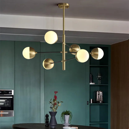 Interiors Pendant Lamp - Black Antique Brass