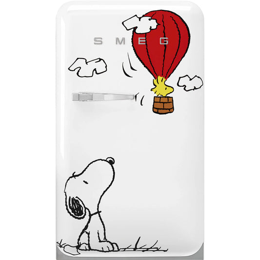 SMEG Refrigerator Retro-style White Snoopy Glossy