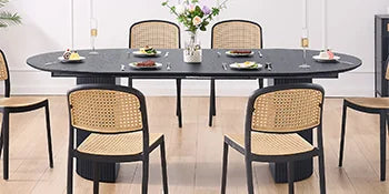 Home&Brightness Wooden Dining Table