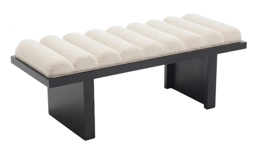 O&Co Ponce Chex Polar Boucle Bench