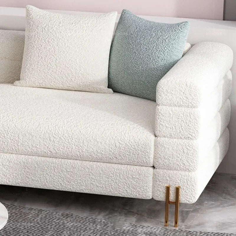 Eichholtz York 3 Seater Sofa in Boucle Cream