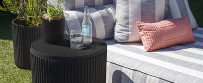 Outdoor Cooler Side Table