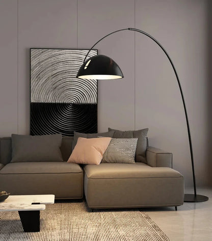 Interiors Metal Bow floor lamp